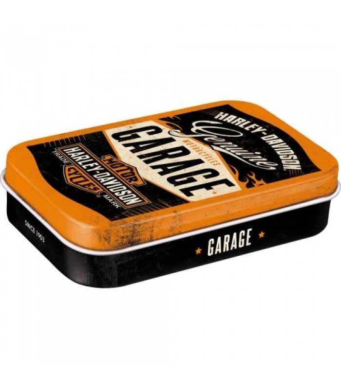 Мятные драже в коробочке Nostalgic-Art "Harley Davidson - Garage XL" (82105)